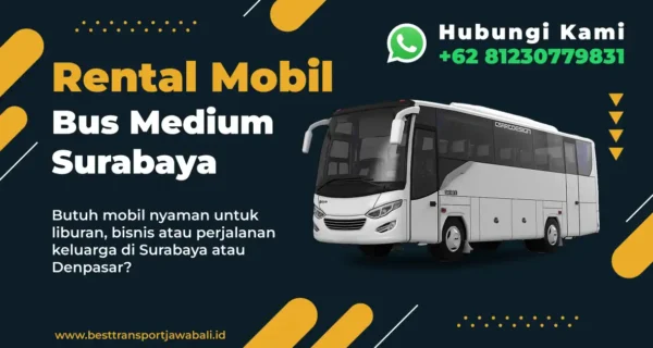 Rental Bus Medium Surabaya