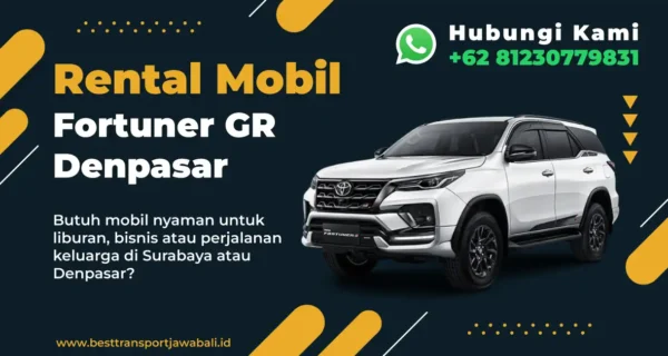 Rental Mobil Fortuner GR Denpasar
