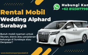 Rental Mobil Wedding Alphard Facelift Surabaya